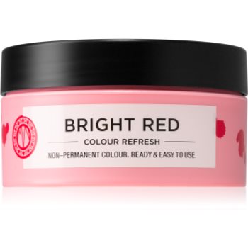 Maria Nila Colour Refresh Bright Red mască fină de hrănire fără pigmenți permanenți de culoare - imagine 2